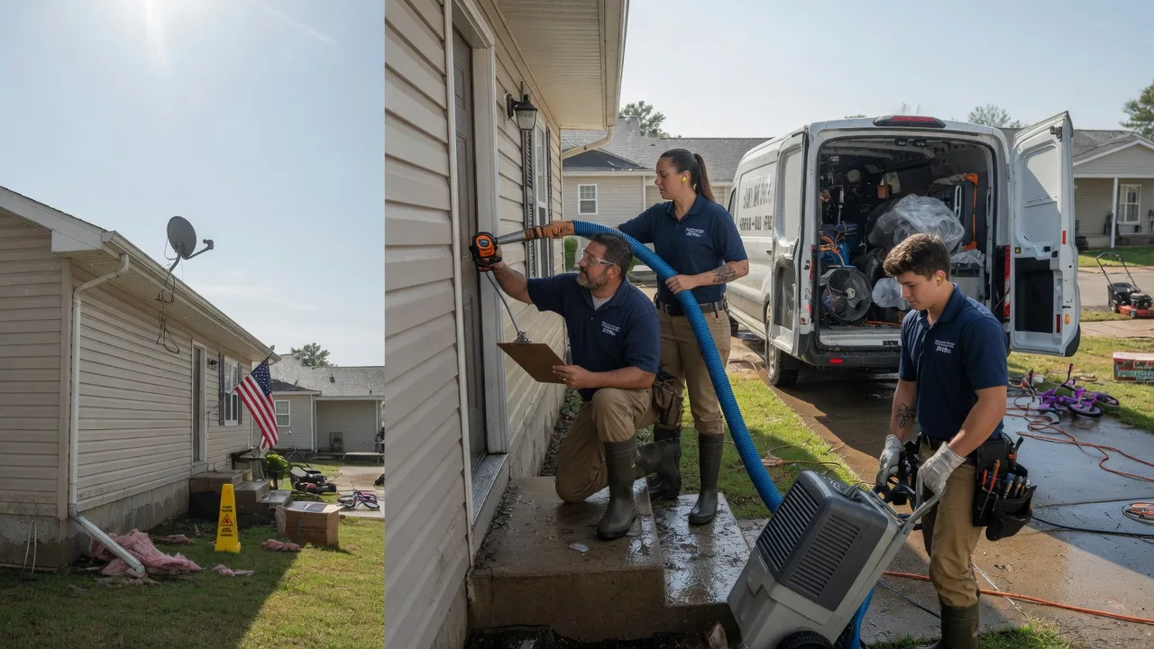 Ceiling Water Damage Restoration in Prentice, WI near me